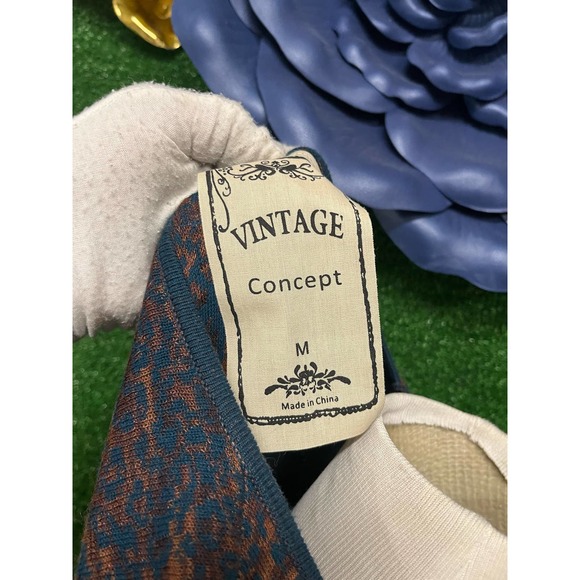 Vintage Concept long sleeve sweater dress size medium - Picture 6 of 7